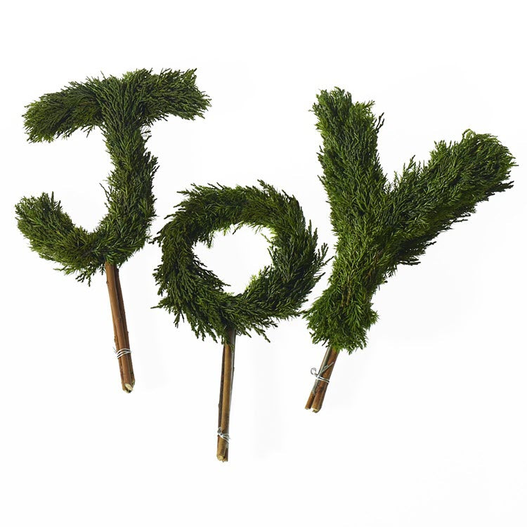 Cypress JOY Letters Set/3