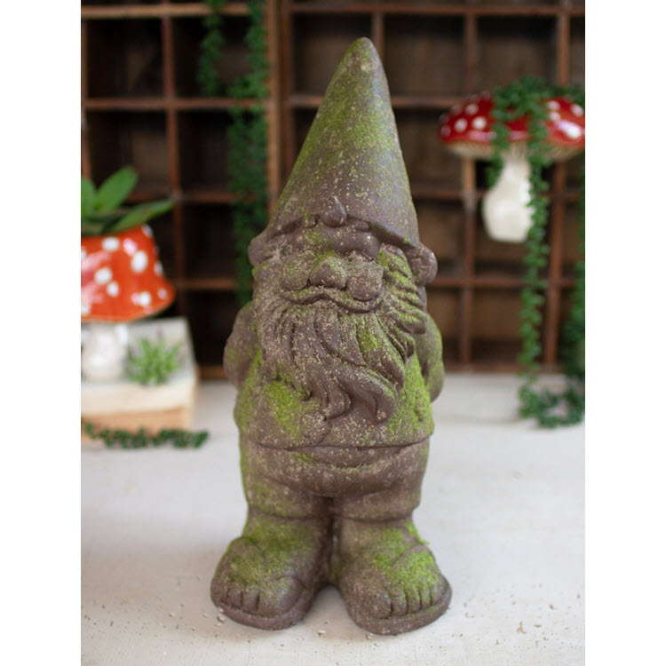 Faux Concrete Gnome