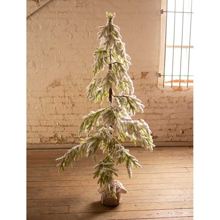 Artificial Frosted Christmas Tree Large