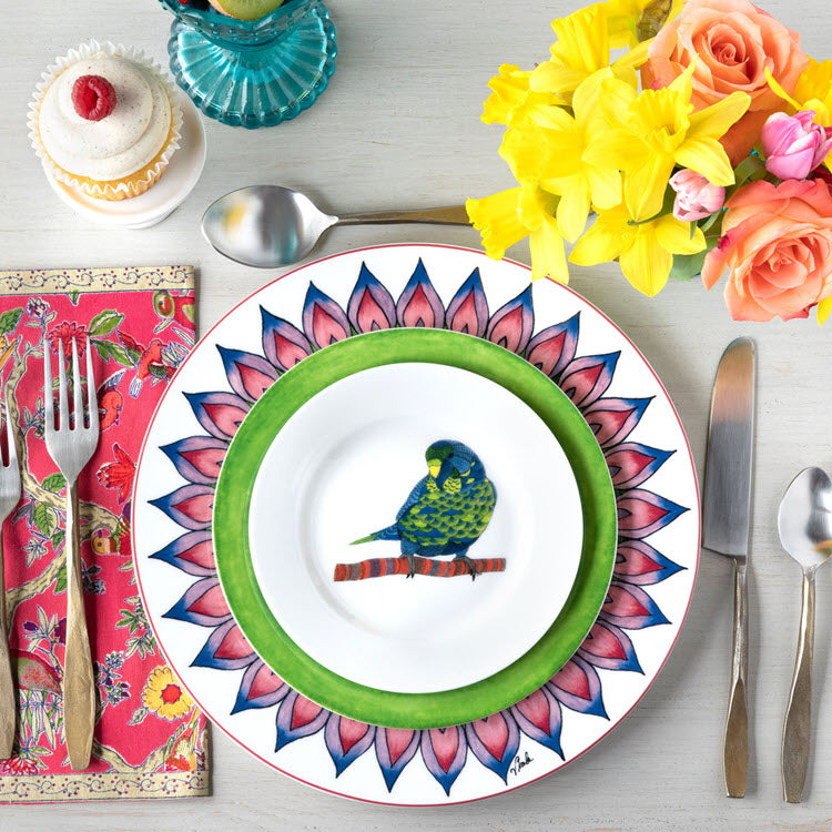 Calypso Dessert Plates Set/6