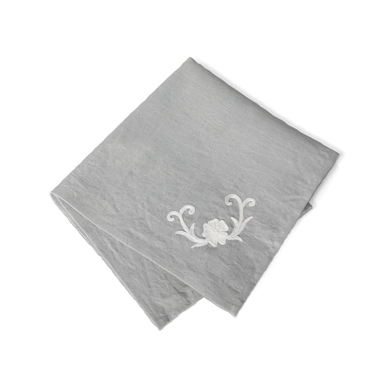 Cosette Embroidered Linen Napkins Set/4