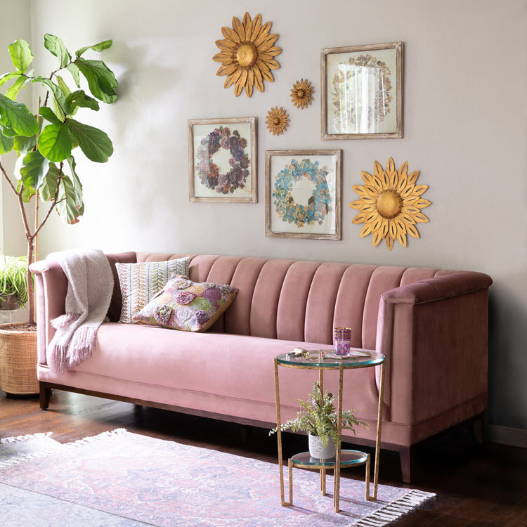 Moira Rose Velvet Sofa