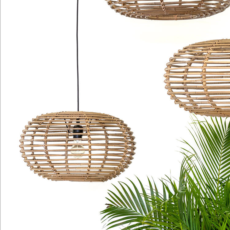 Kailani Rattan Pendant Light (Three Sizes)