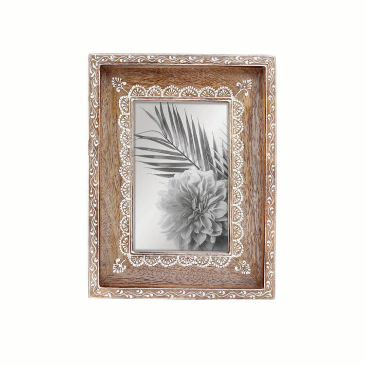 Henna Border Photo Frame 4x6