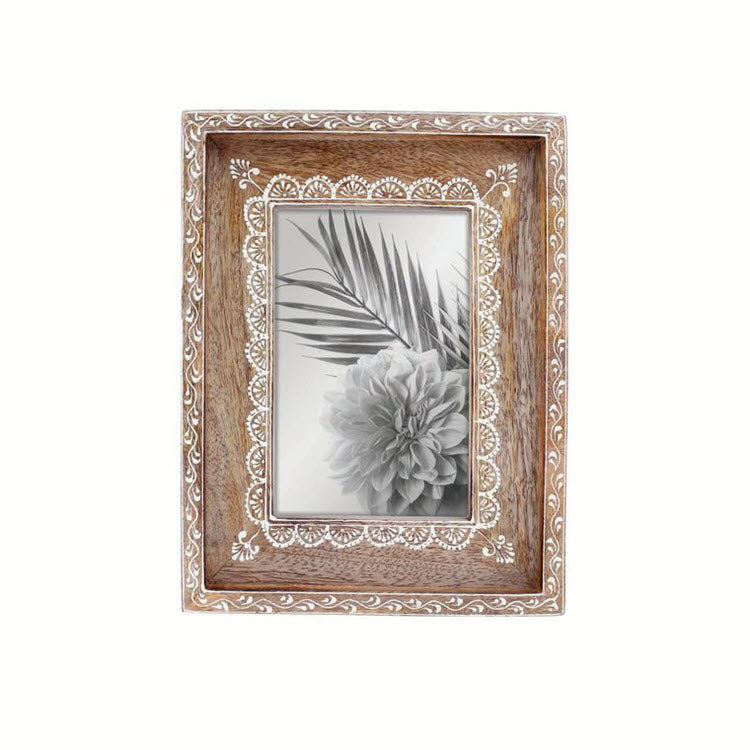 Henna Border Photo Frame 4x6