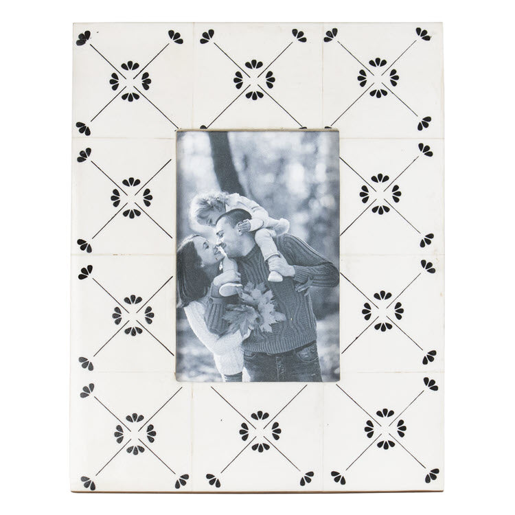 Lily Tile Photo Frame 4x6