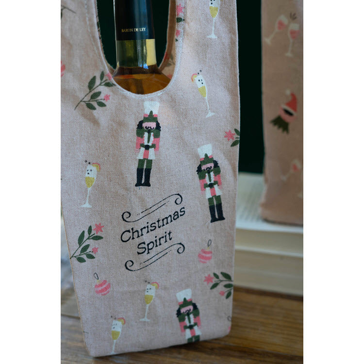 Christmas Wine Bags Box/6