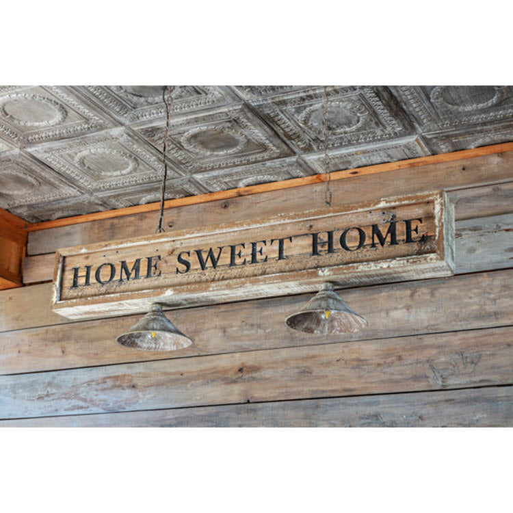 Home Sweet Home Hanging Sign Light Fixture