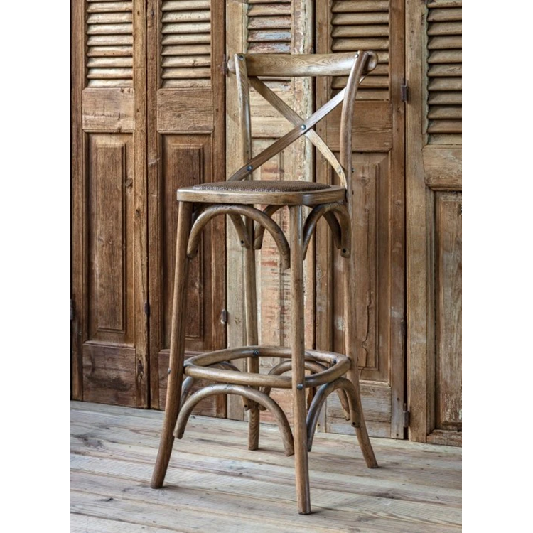 Cross back sales kitchen stools