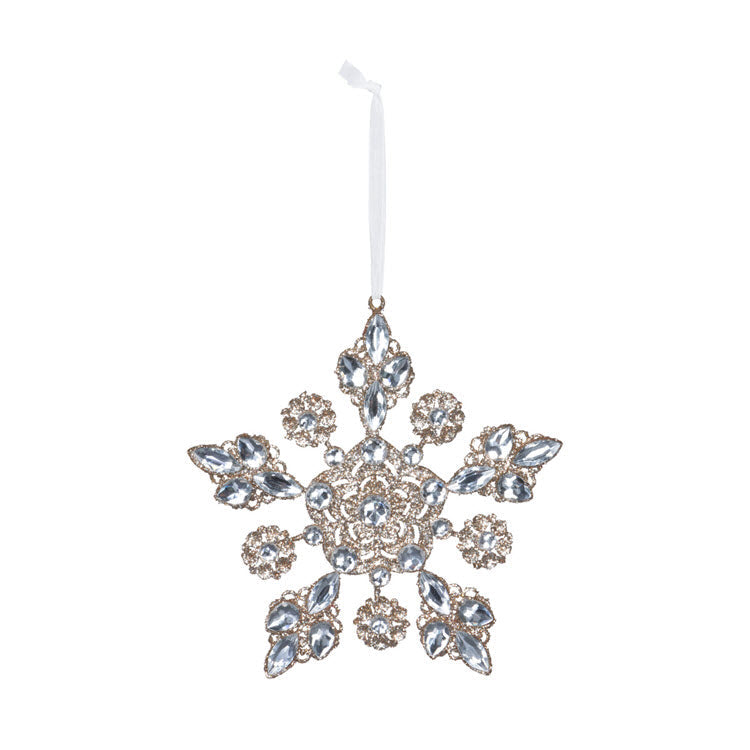 Embellished Gem Ornament Set/8