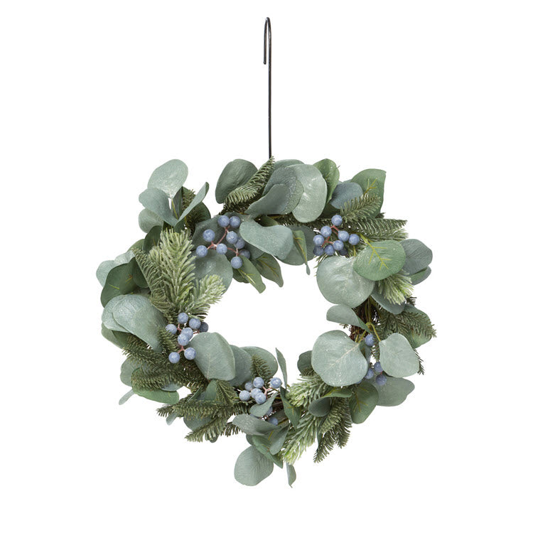 Viburnum Berry and Eucalyptus Mini Wreath Set/8