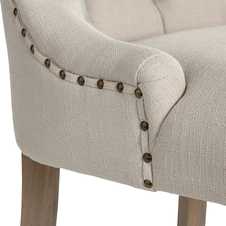 French Vanilla Dining Chairs Set/2